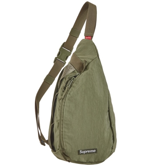 🔥 Authentic Supreme FW20 Olive Shoulder Bag Sling UNISEX - Picture 11 of 11